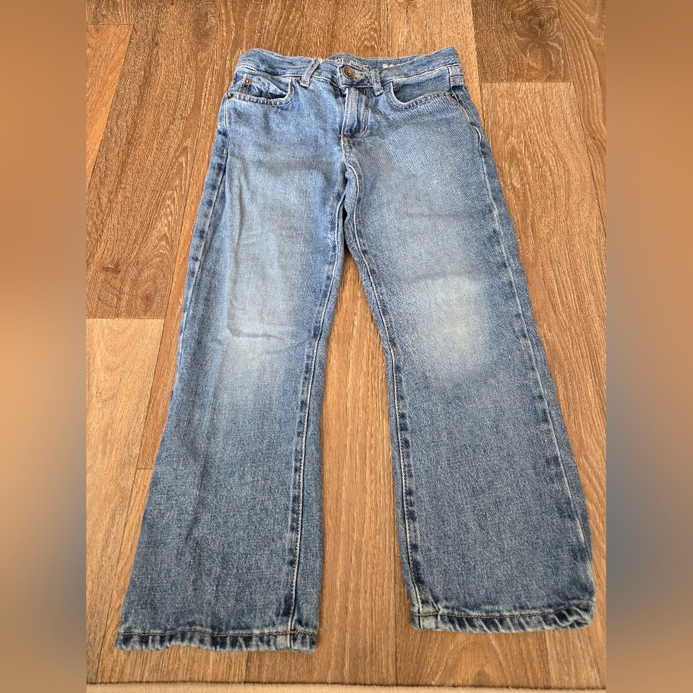 Boys size 7 husky bootleg children's place jeans